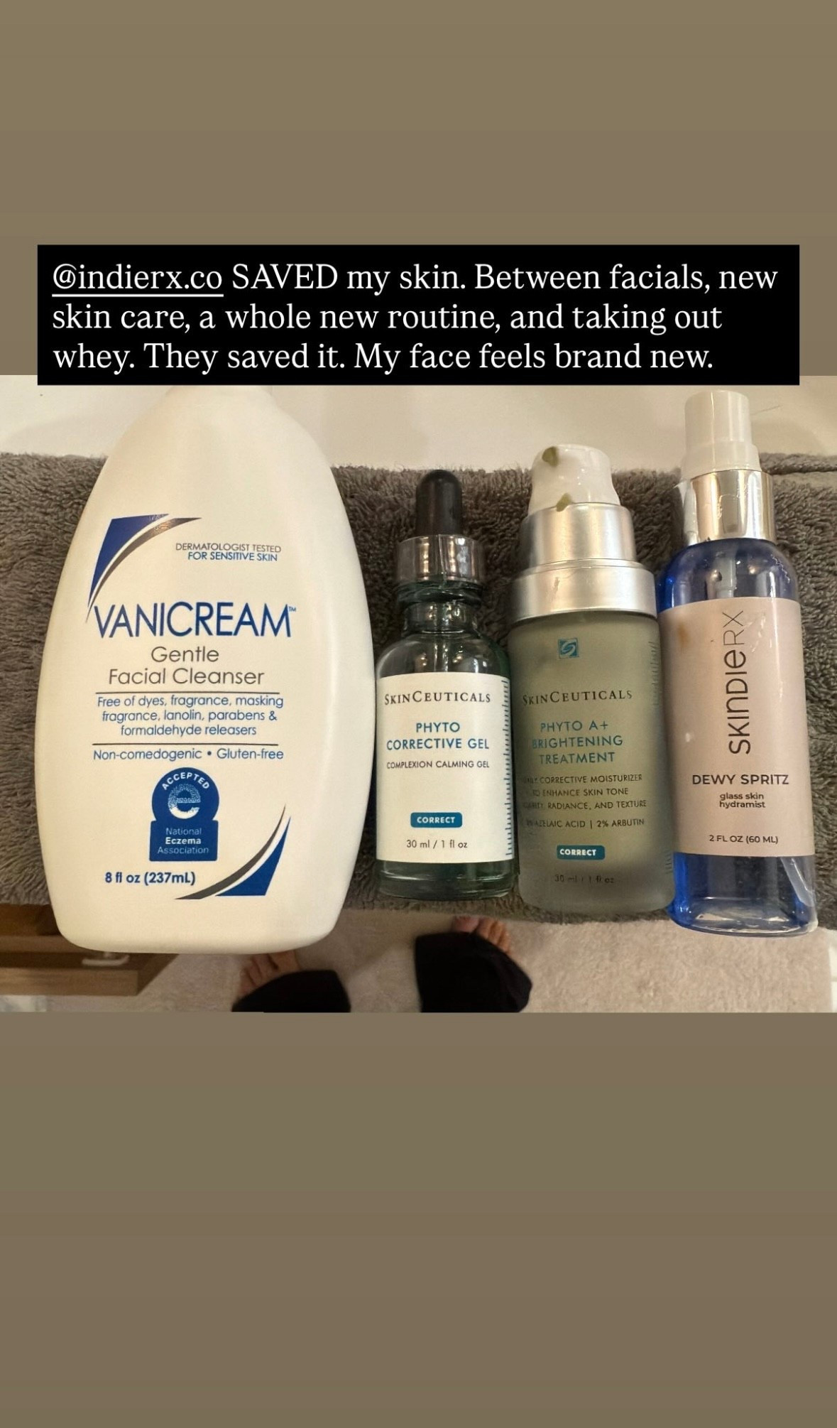 it’s been a battle navigating my skin recently and I think this is the best new combo for me! You can get the dewy spritz on skindierx’s website! 

#LTKU #LTKBeauty #LTKFindsUnder100