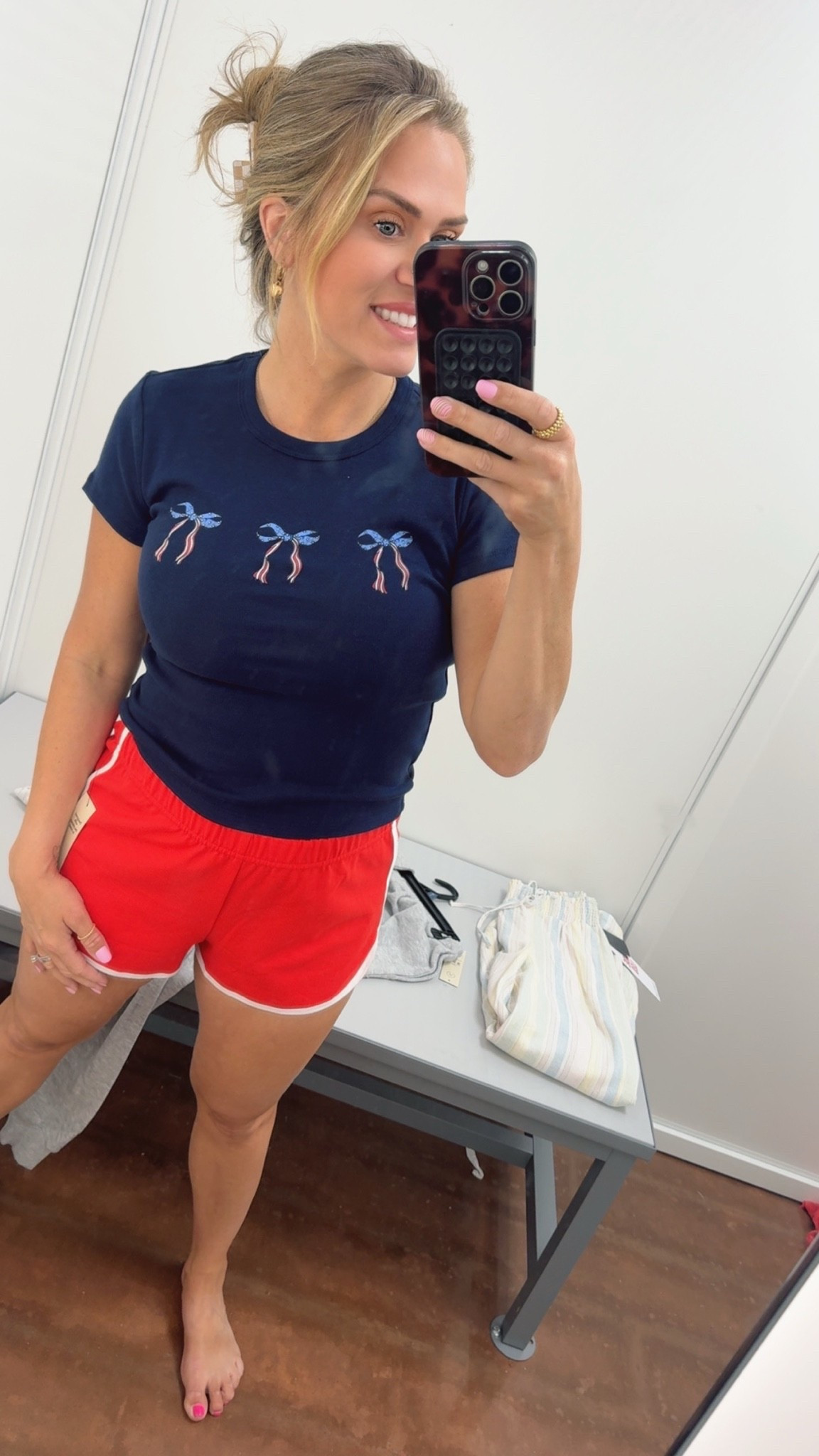 Red, white, and cute 🇺🇸❤️
This little Walmart fit is giving comfy, casual, and summer ready ☀️✨

#LTKootd #LTKmomlife #LTKgrwm