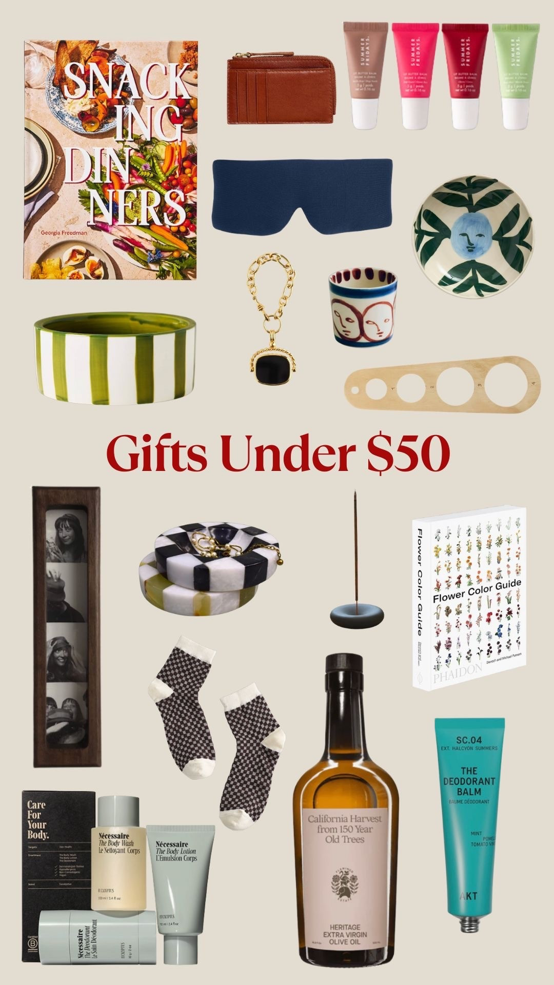 Great gifts under $50! These are awesome for pretty much anyone - see more gift ideas on my page :)

#LTKGiftGuide #LTKHoliday #LTKFindsUnder50