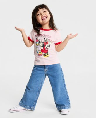 Disney | Macy's Toddler Girls Minnie Mouse & Daisy Duck Short-Sleeve T-Shirt, Macy's Exclusive - ... | Macy's