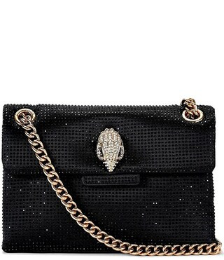 Mini Kensington Fabric Rhinestone Chain Strap Crossbody Bag | Dillard's