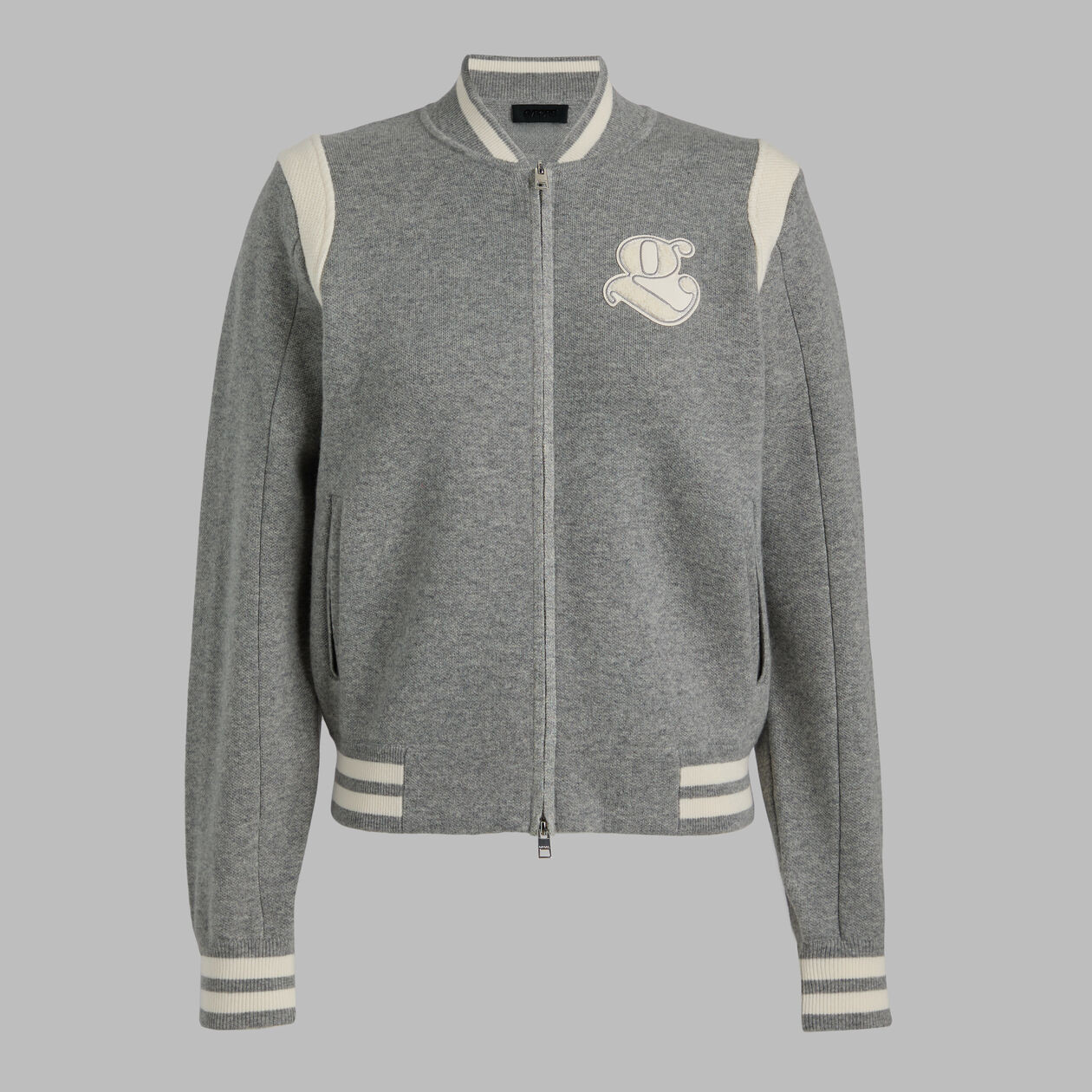 CONTRAST STRIPE KNIT BOMBER JACKET | WOMEN'S JACKETS & VESTS | G/FORE | G/FORE | GFORE.com