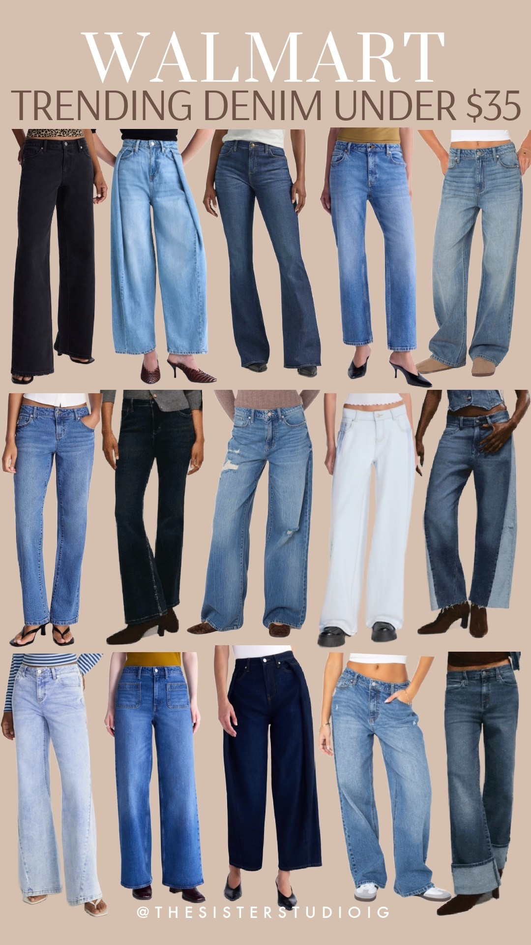 Walmart trending denim under $35!😍🍂

#LTKSeasonal #LTKSaleAlert #LTKWorkwear