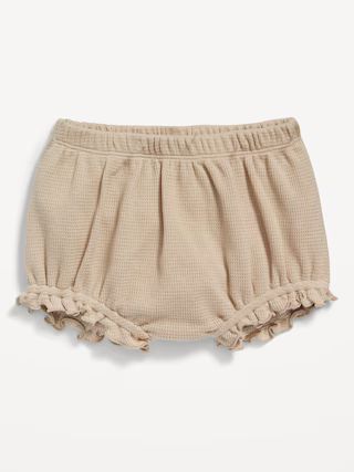 Ruffled Thermal-Knit Bloomer Shorts for Baby | Old Navy (US)