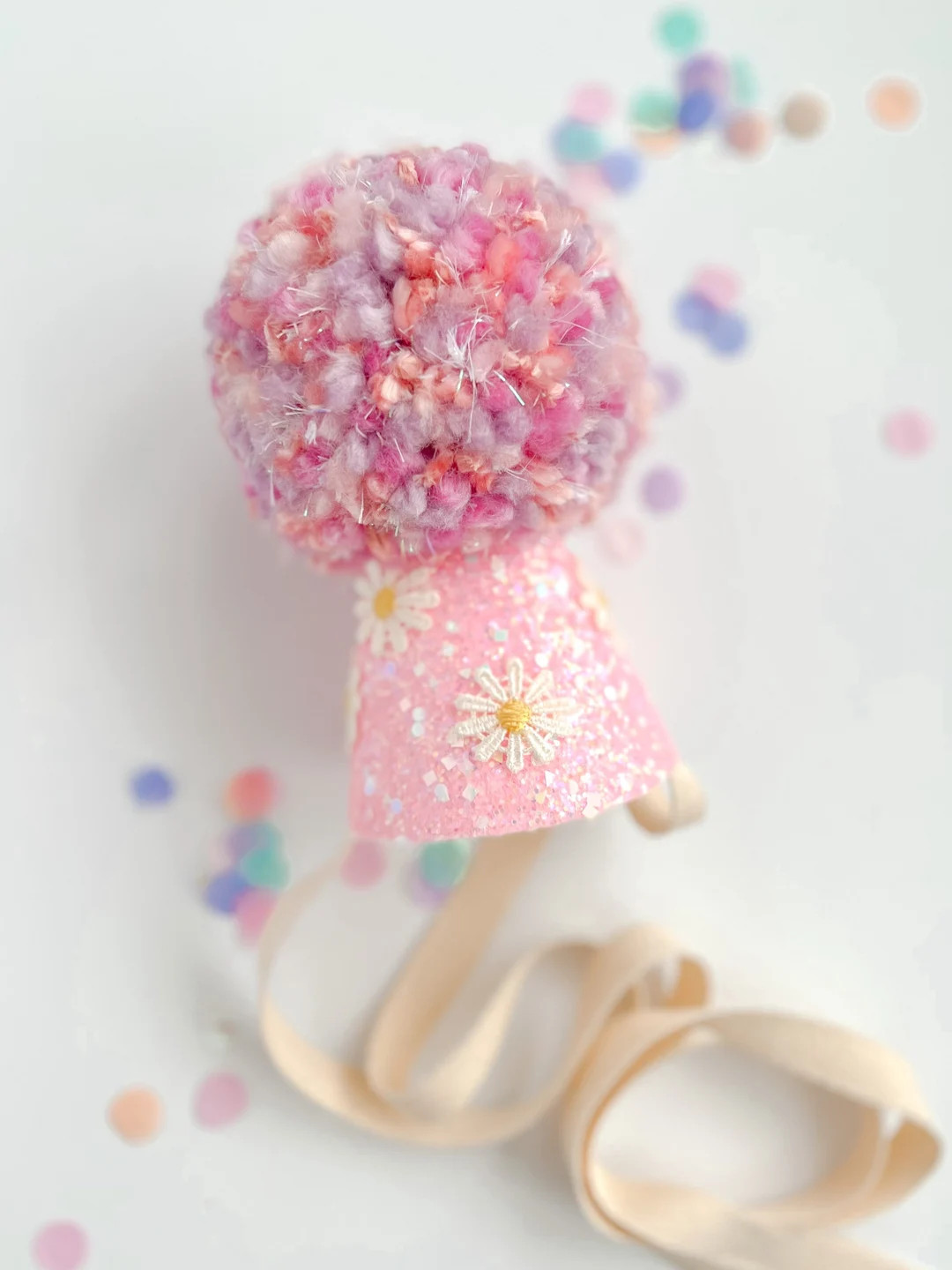 Daisy Party Hat Daisy Birthday Hat Boho Party Hat Party - Etsy | Etsy (US)