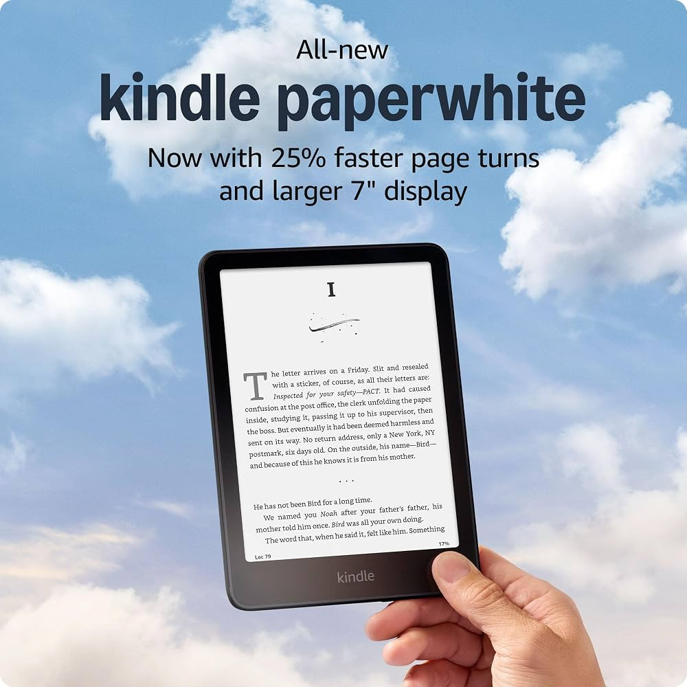 All-new Amazon Kindle Paperwhite (16 GB) – Our fastest Kindle ever, with new 7" glare-free disp... | Amazon (US)