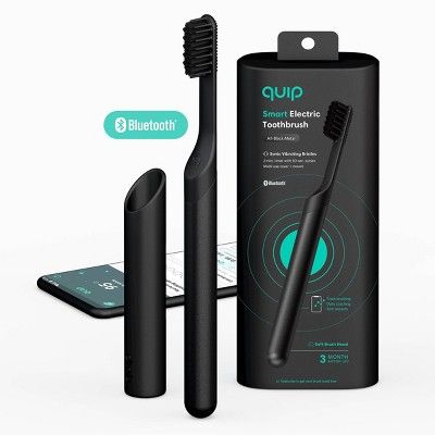 quip Metal Smart Electric Toothbrush Starter Kit - 2-Minute Timer, Bluetooth, Free App + Travel C... | Target