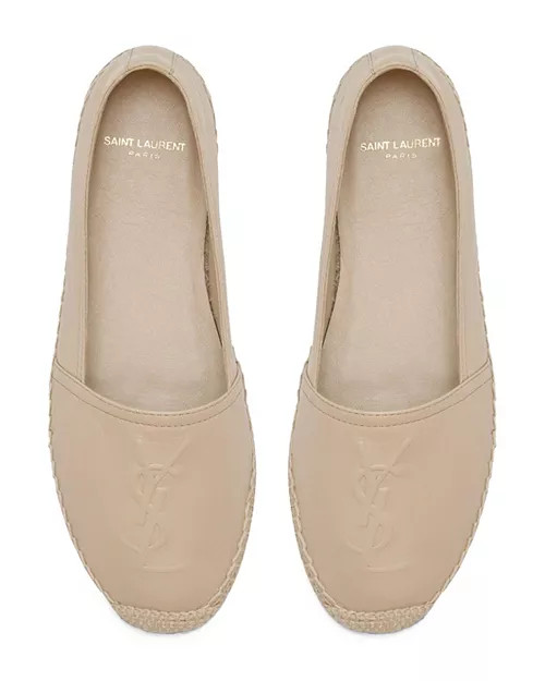 Women's Monogram Flat Espadrilles in Lambskin | Bloomingdale's (US)