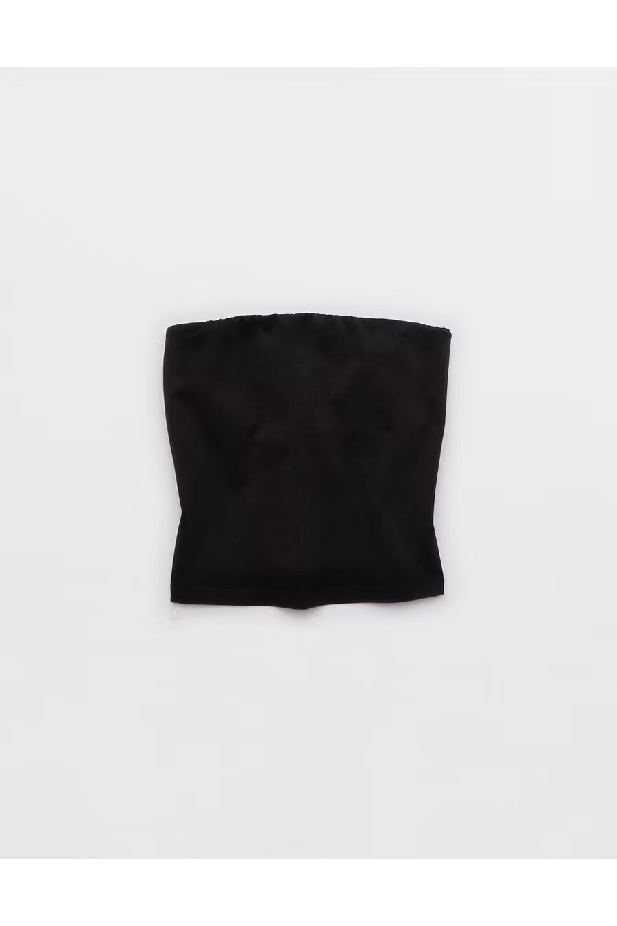 OFFLINE By Aerie OG Cotton Tube Top Women's True Black XXS | American Eagle Outfitters (US & CA)