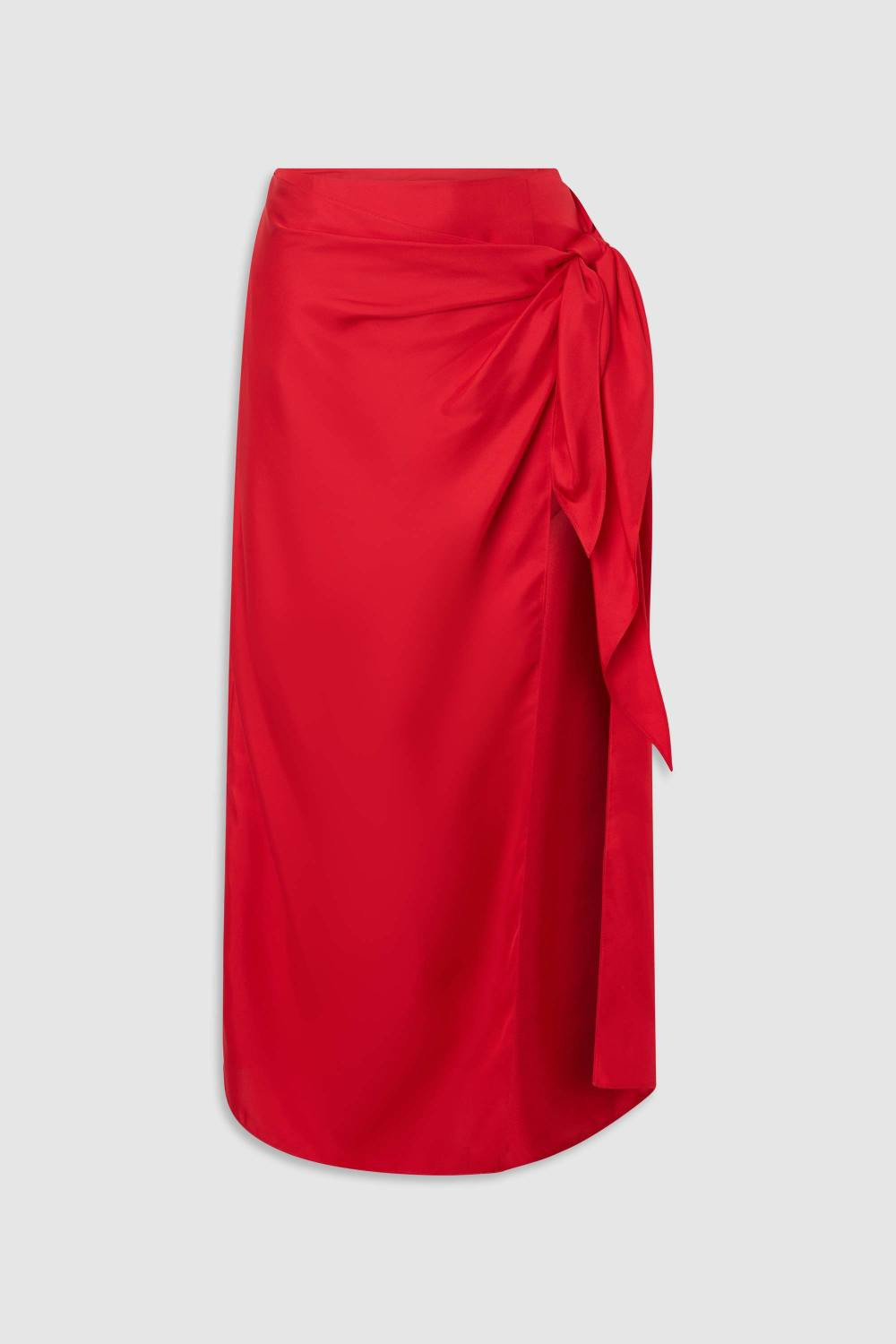 Silk Sarong Skirt Poppy | Oroton