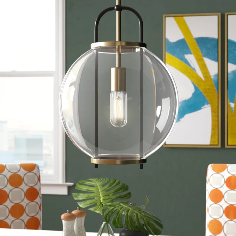 Vasbinder 1 - Light Single Globe Pendant | Wayfair North America