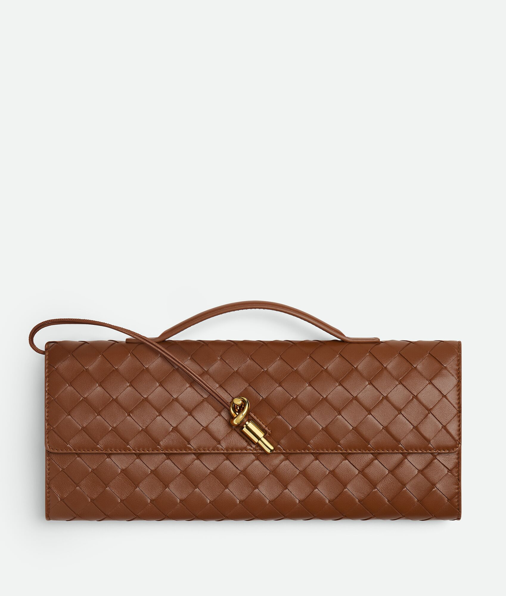 Long Clutch Andiamo With Handle | Bottega Veneta