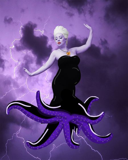 POOR UNFORTUNATE SOULS 🎶 🌊 

Ursula is so fun whether you’ve got a bump or not but I thought the bump made this so perfect! 

#LTKunder50 #LTKbump #LTKHalloween