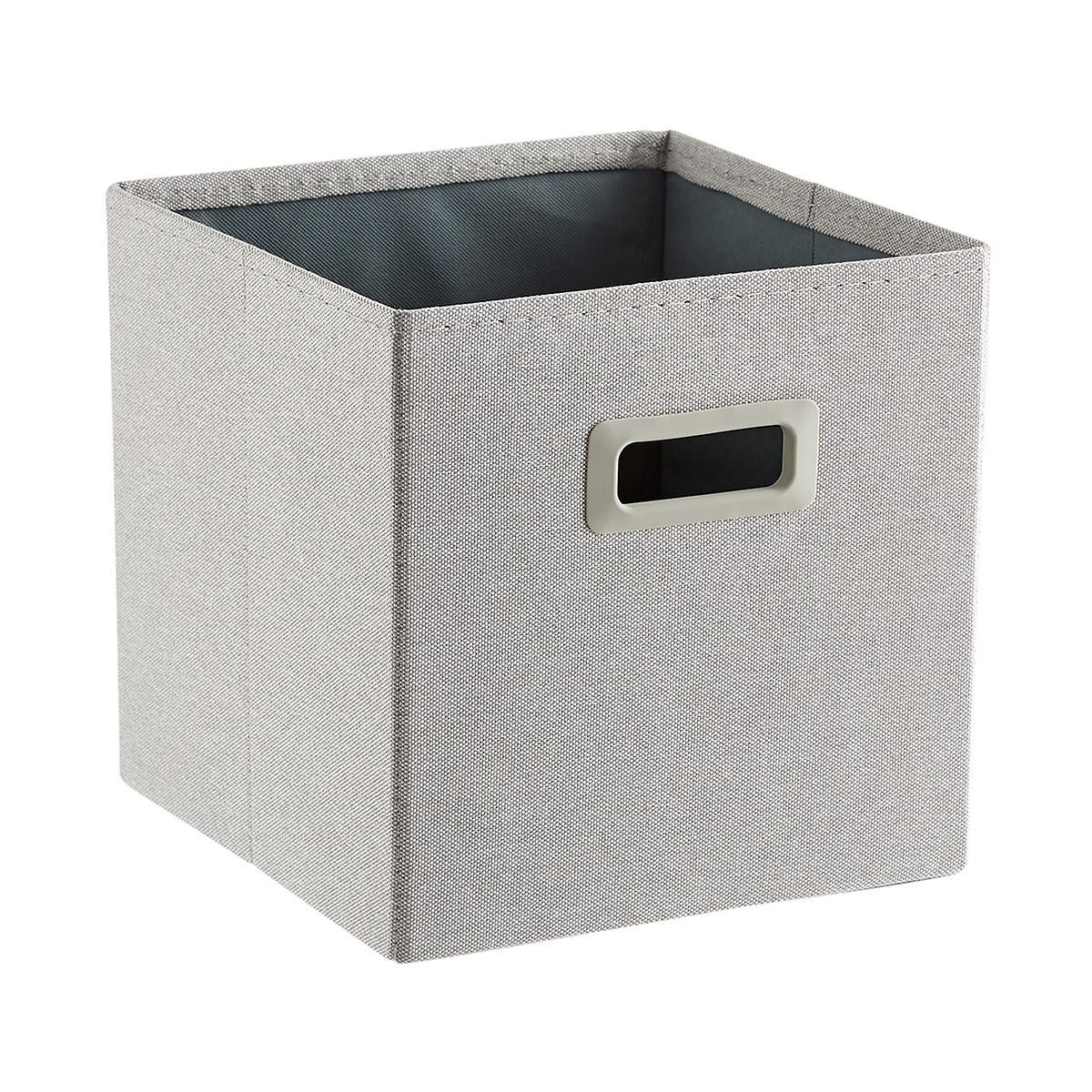 Light Grey Poppin 2x2 Storage Cube | The Container Store
