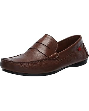 Marc Joseph New York Mens Loafers Casual Slip On Shoes Leather Penny Loafers for Men | Amazon (US)