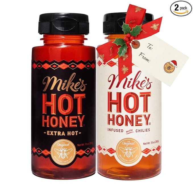 Mike's Hot Honey, Original & Extra Hot, America's #1 Spicy Honey with Chili Peppers, (10oz Bottle... | Amazon (US)