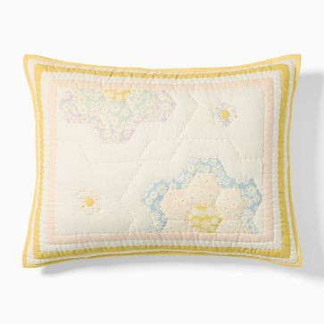 Daisy Patchwork Quilt | West Elm (US)