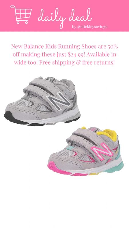 50% off Toddler New Balance shoes!

#LTKsalealert #LTKbaby #LTKkids