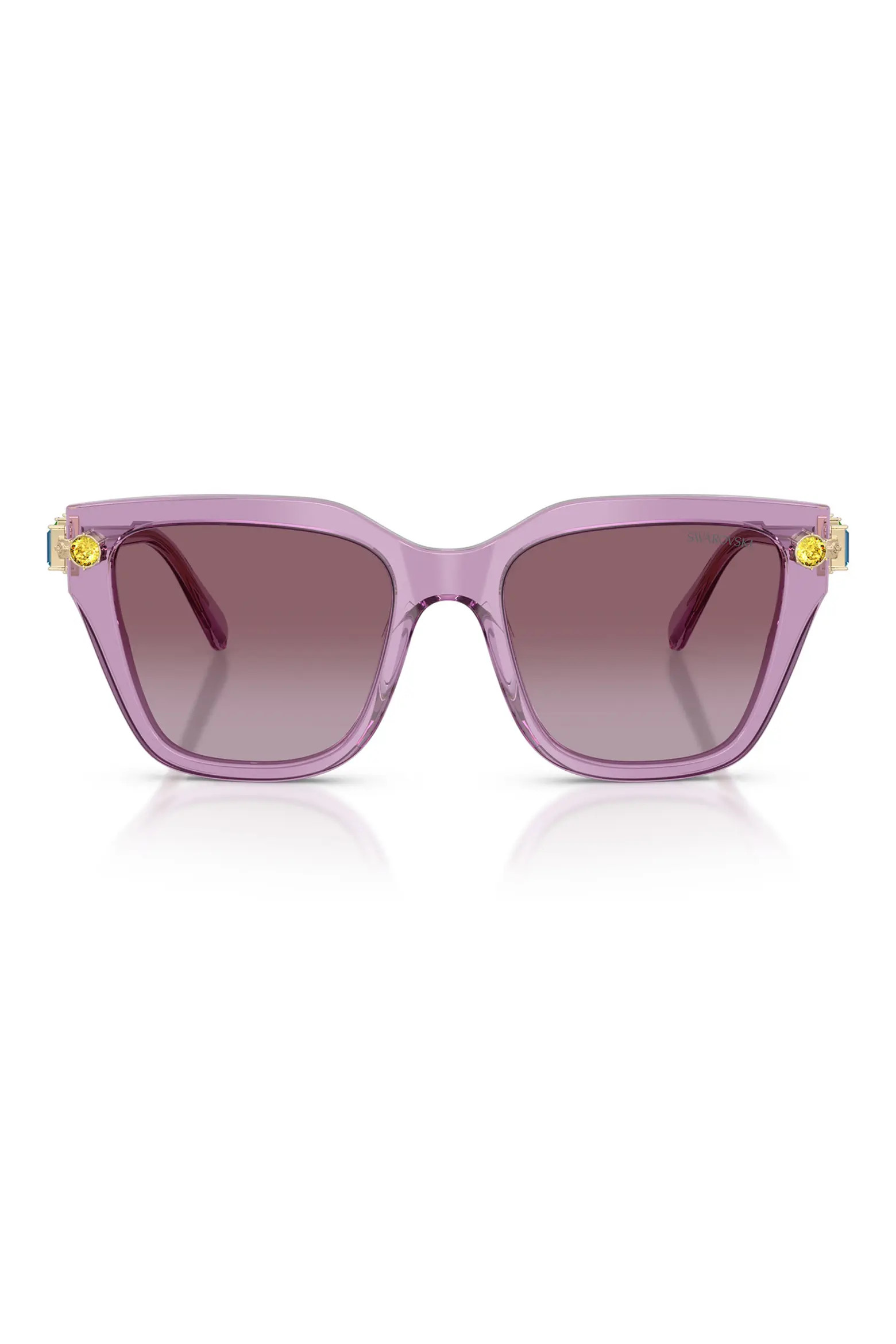 53mm Gradient Irregular Sunglasses (Women) | Nordstrom | Nordstrom