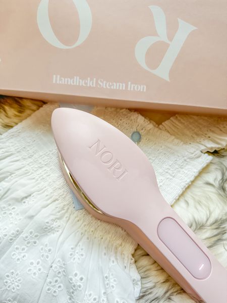 Handheld Pink Steam Iron from Nori!! I’m loving this nifty little gadget and have been using it daily! It works on all fabrics and has six fabric settings - no clunky ironing board needed! Easy to pack, perfect for travel, & from a female-founded company!! 
#ad
Iron
Steamer
Handheld Steam Iron
Clothing Iron
Travel Steamer 


#LTKhome #LTKtravel #LTKfamily
