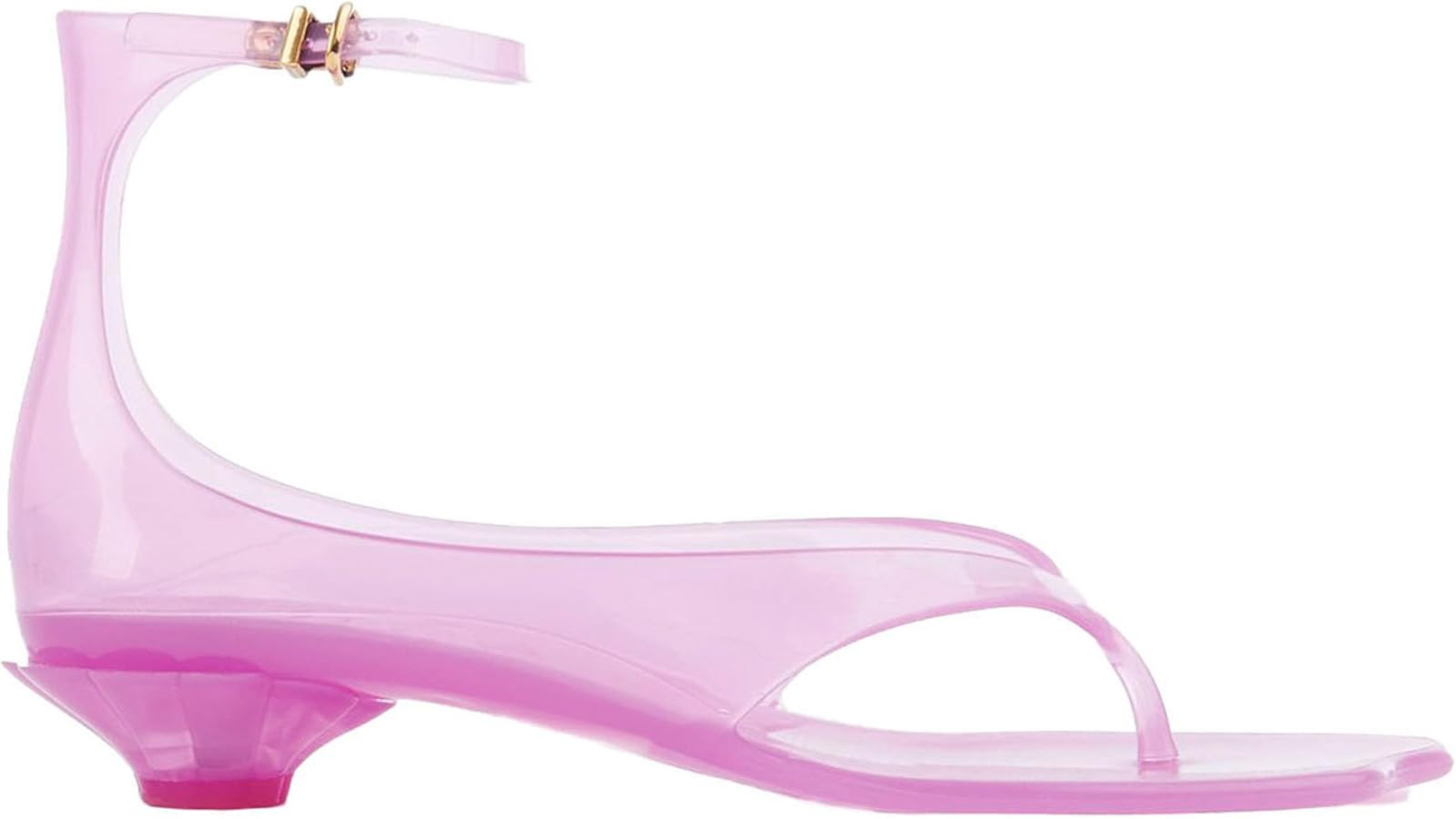 Kitten Heels for Women Clear Flip Flops Summer Heeled Sandals Low Heels Thong Strap Party Dress B... | Amazon (US)