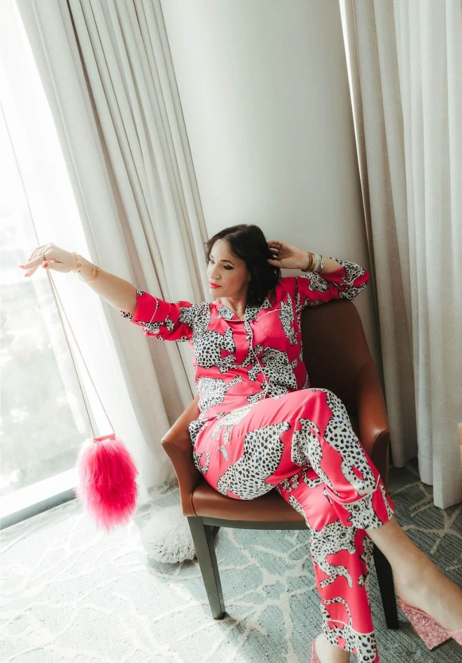 Pillow Talk Pink Luxe Pajama Set | KC Chic Designs