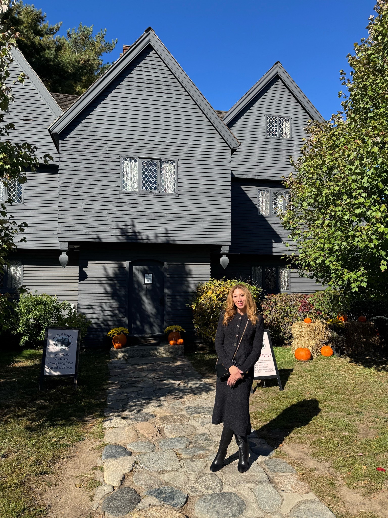 Out And About In Salem Massachusetts wearing l’agance. Which is the coziest and Shika two piece that will travel effortlessly from New England, England to Paris to New York City to the office and beyond.!!! 

#LTKHalloween #LTKStyleTip #LTKTravel