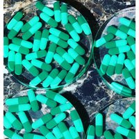 Pill Coaster Green | Etsy (US)
