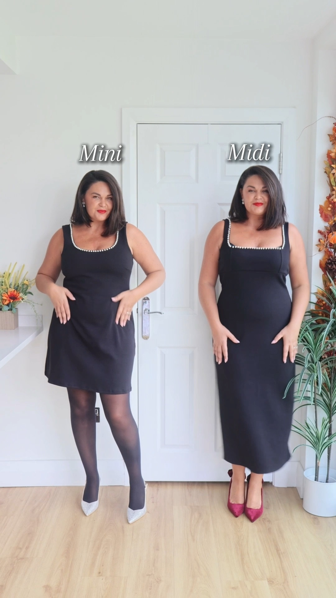 ✨ Mini vs Midi – The Black Pearl Dress ✨
Two timeless little black dresses from  New Look and the pearl neckline detail is just gorgeous.
Available in both a mini dress and a midi dress length, I’m wearing size 14 in the mini and size 16 in the midi for fit reference.

Perfect for:
✔️ Evening outfits
✔️ Party season
✔️ Special occasions

Shop both dresses here ⬇️



#LTKdatenight #LTKuk #LTKmidsize