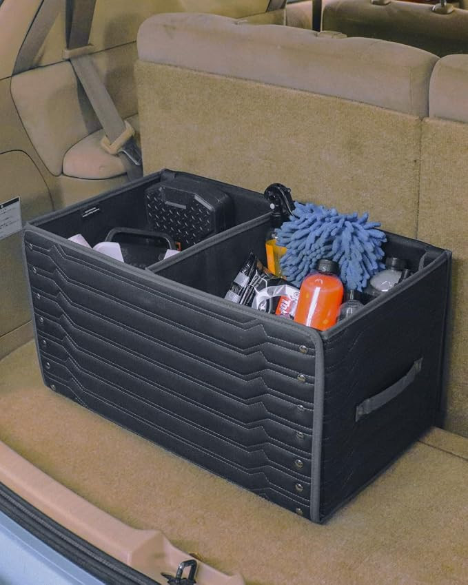 Premium Foldable Trunk Organizer for SUV | Car Trunk Storage Organizer | Car Trunk Organizer SUV ... | Amazon (US)