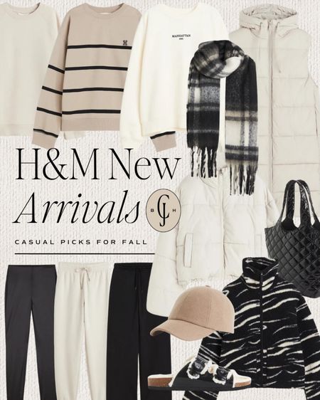 Casual new arrivals at H&M that can be layered as the weather gets colder! #cellajaneblog #newarrivals #fallfashion

#LTKSeasonal #LTKfindsunder50