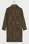 Roselle Tiger-Striped Coat | Anthropologie (US)