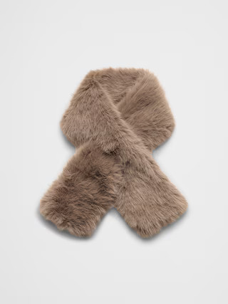 Faux Fur Scarf | Banana Republic Factory