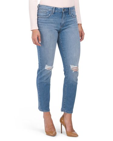 Mid Rise Straight Ankle Jeans | TJ Maxx