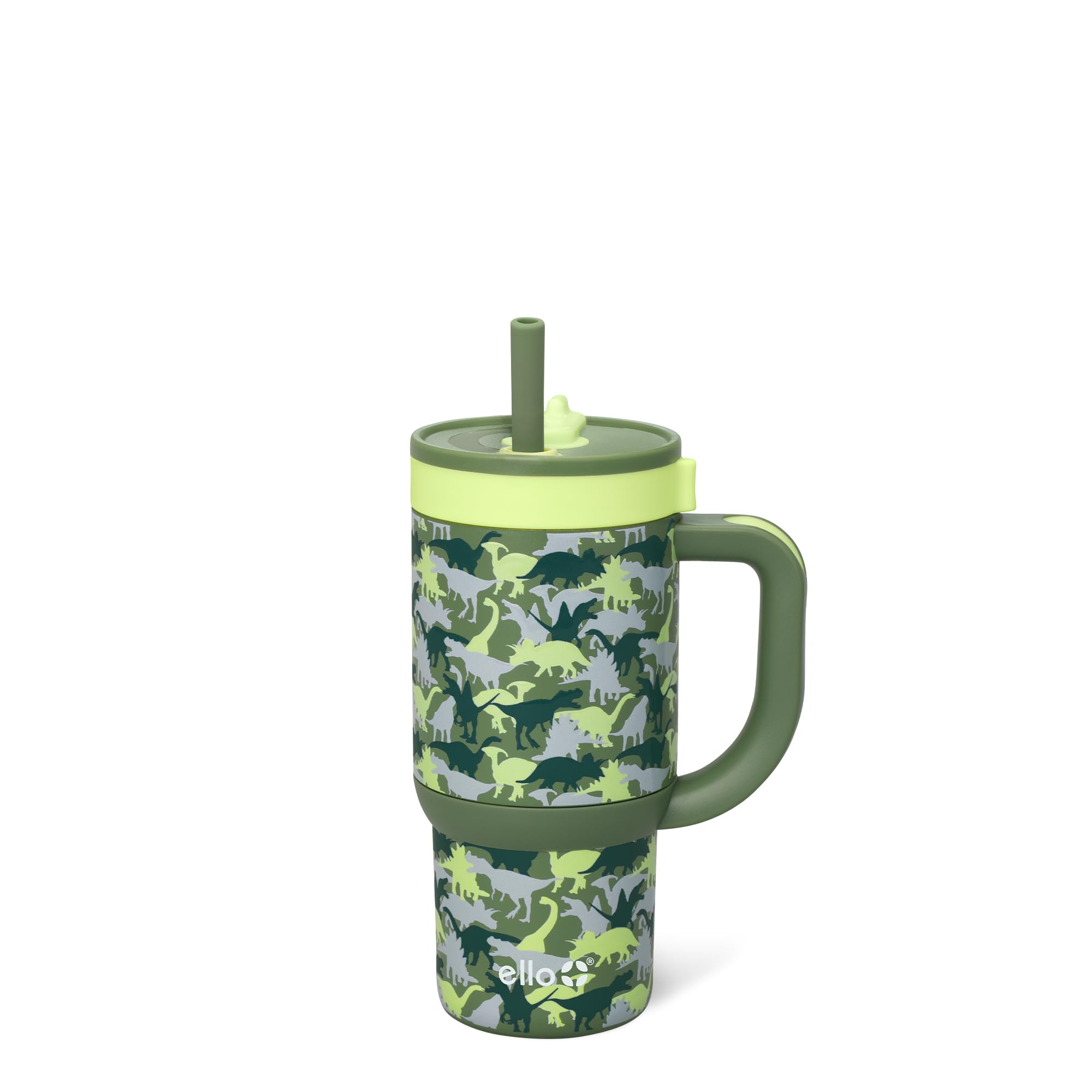 Ello Oasis 14oz Toddler Tumbler with Handle & Retracting Straw, 100% Leakproof Reusable Insulated... | Amazon (US)