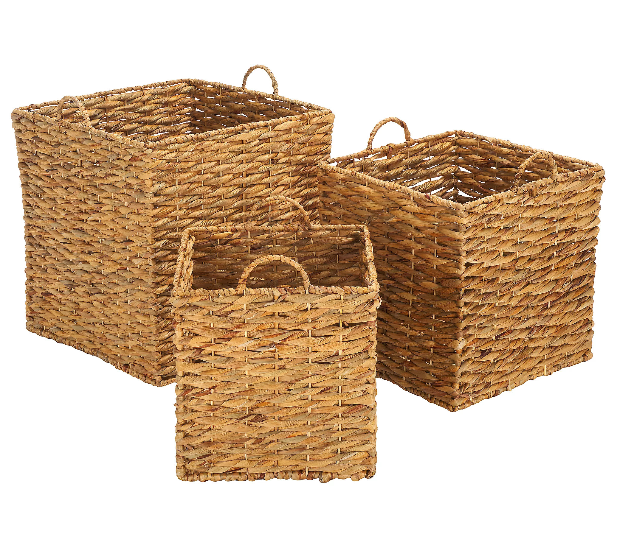 Safavieh Howell Set of 3 Baskets | QVC