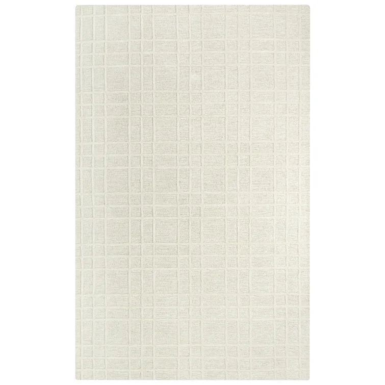 Gilman Handmade Wool Ivory/White Rug | Wayfair North America