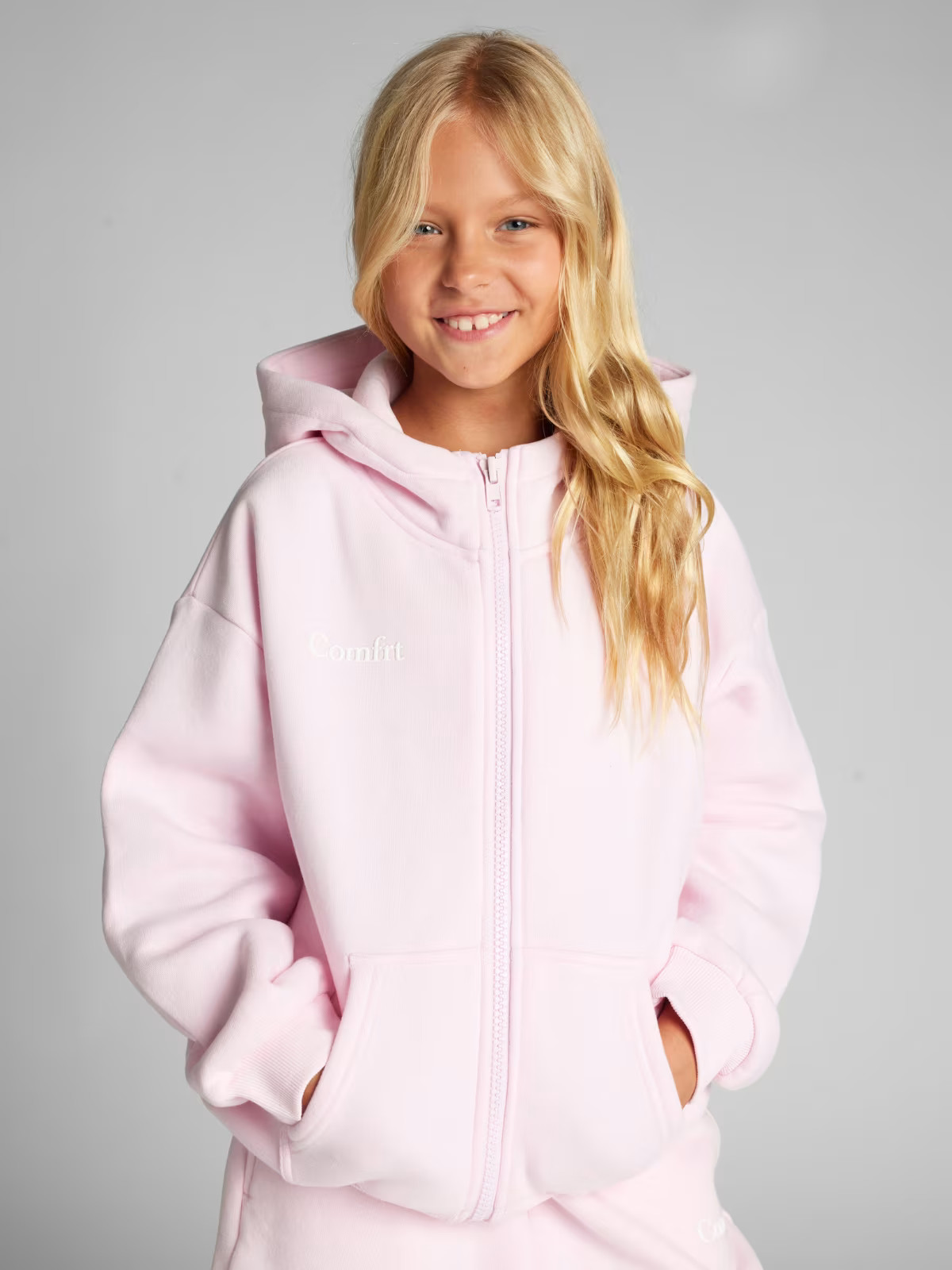 Cloud Zip Kids Hoodie | Comfrt