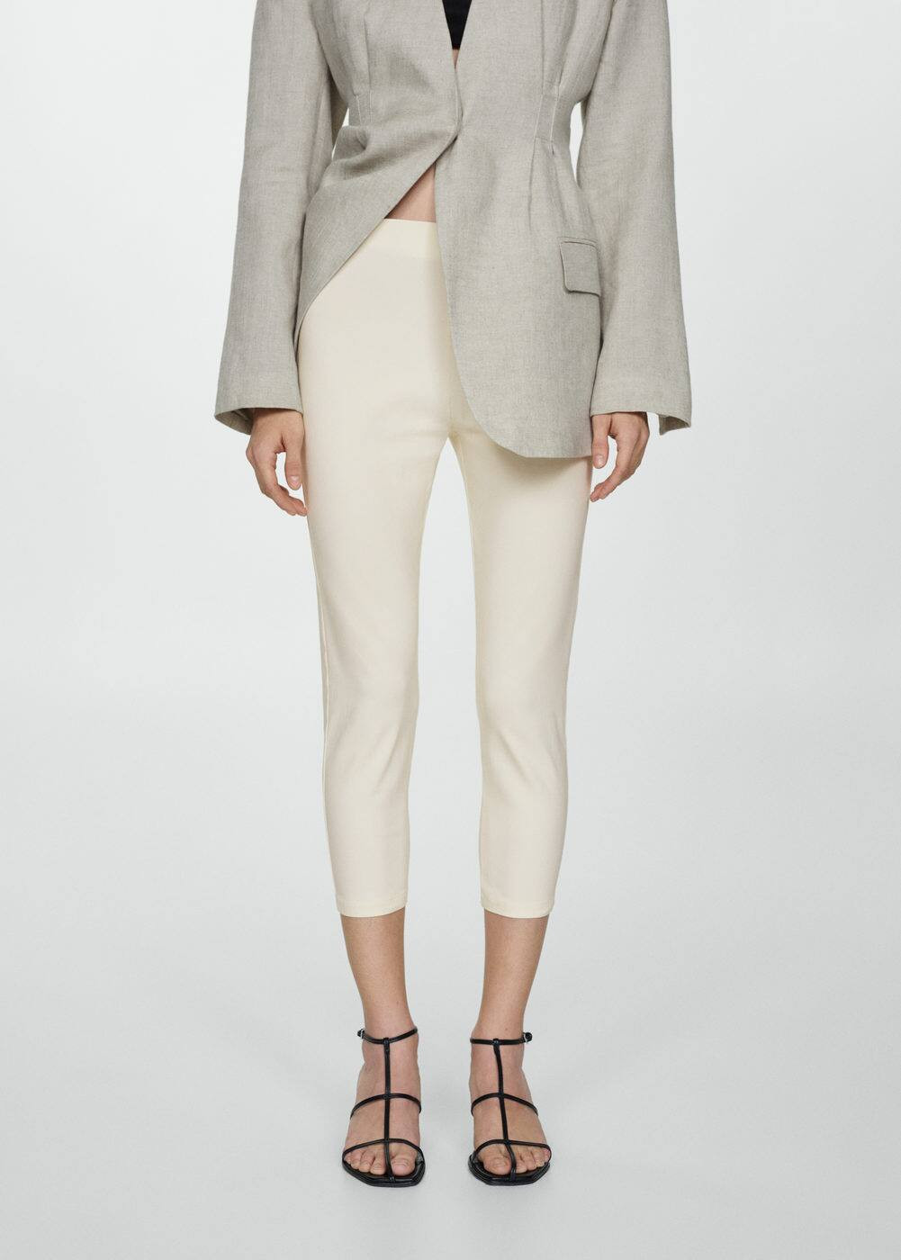 Capri leggings -  Women | Mango USA | MANGO (US)