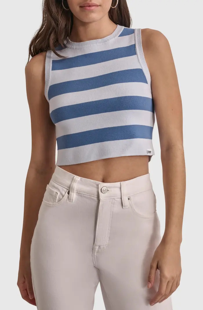 Stripe Sleeveless Sweater | Nordstrom Rack