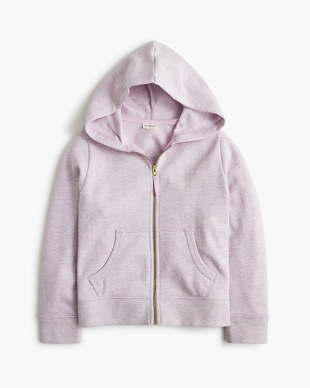 Girls' full-zip cotton-blend hoodie | J.Crew Factory