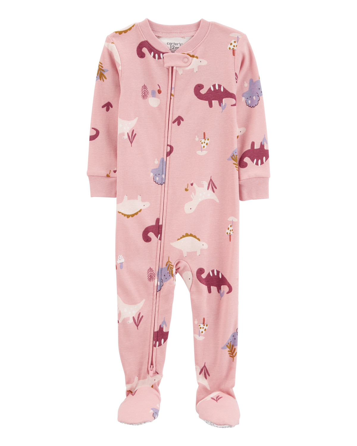 Baby 1-Piece Dinosaur 100% Snug Fit Cotton Footie Pajamas | Carter's Inc