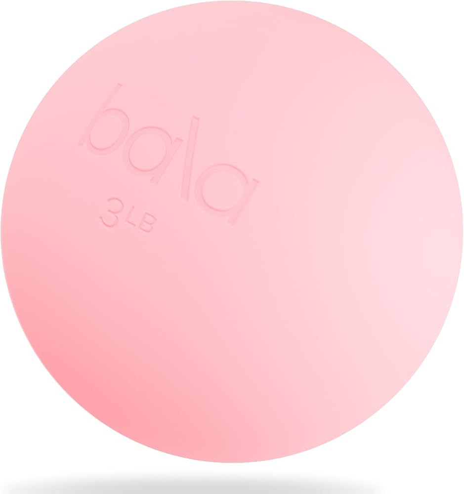 Bala Power Ball, Weighted Toning Exercise Ball for Pilates, Yoga, Home Fitness & More - Workout B... | Amazon (US)