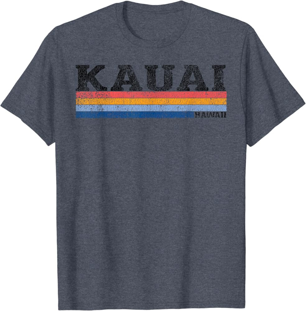 Vintage 1980s Style Kauai Hawaii T-Shirt | Amazon (US)
