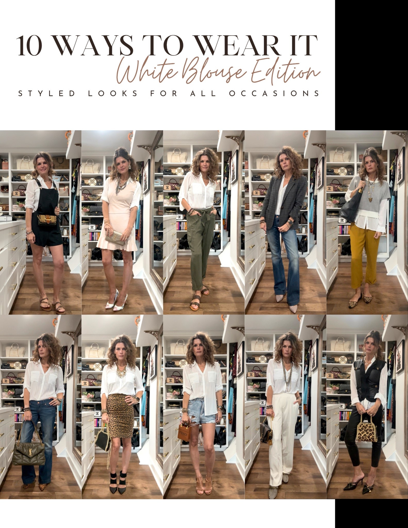 The one piece every closet needs: the perfect white blouse. 🤍
10 outfits, endless possibilities — from casual denim to dressed-up layers, this staple proves it can do it all. I styled the same blouse 10 different ways to show how far one piece can stretch your wardrobe (and your budget). Which look is your favorite?

Shop the white blouse + the full looks here ↓

#LTKOver40 #LTKootd #LTKmomlife
