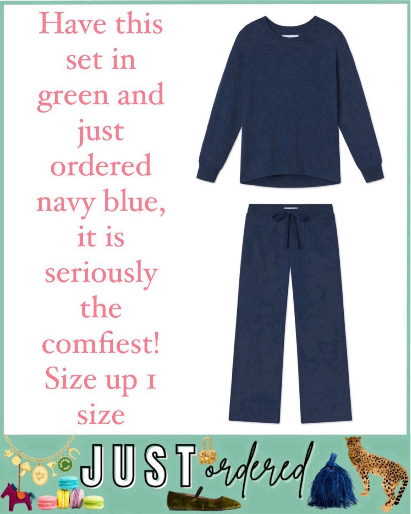Lake pajamas navy lounge set. I get a size small 



#LTKStyleTip #LTKFindsUnder100 #LTKSeasonal
