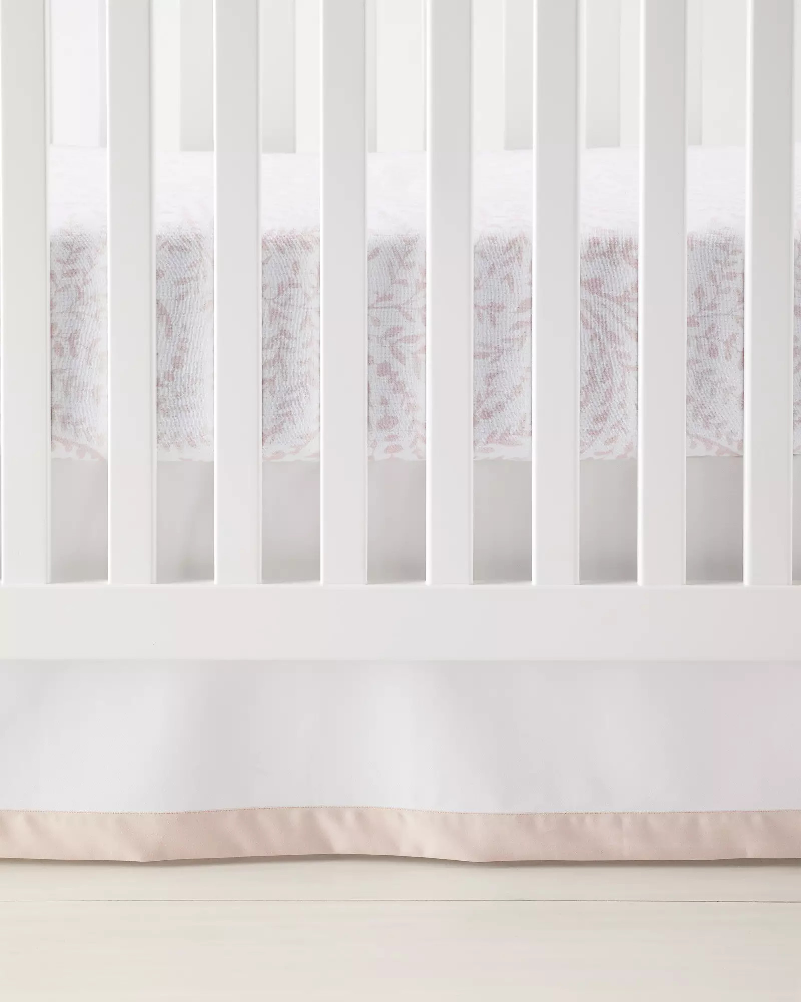 Border Frame Crib Skirt | Serena and Lily