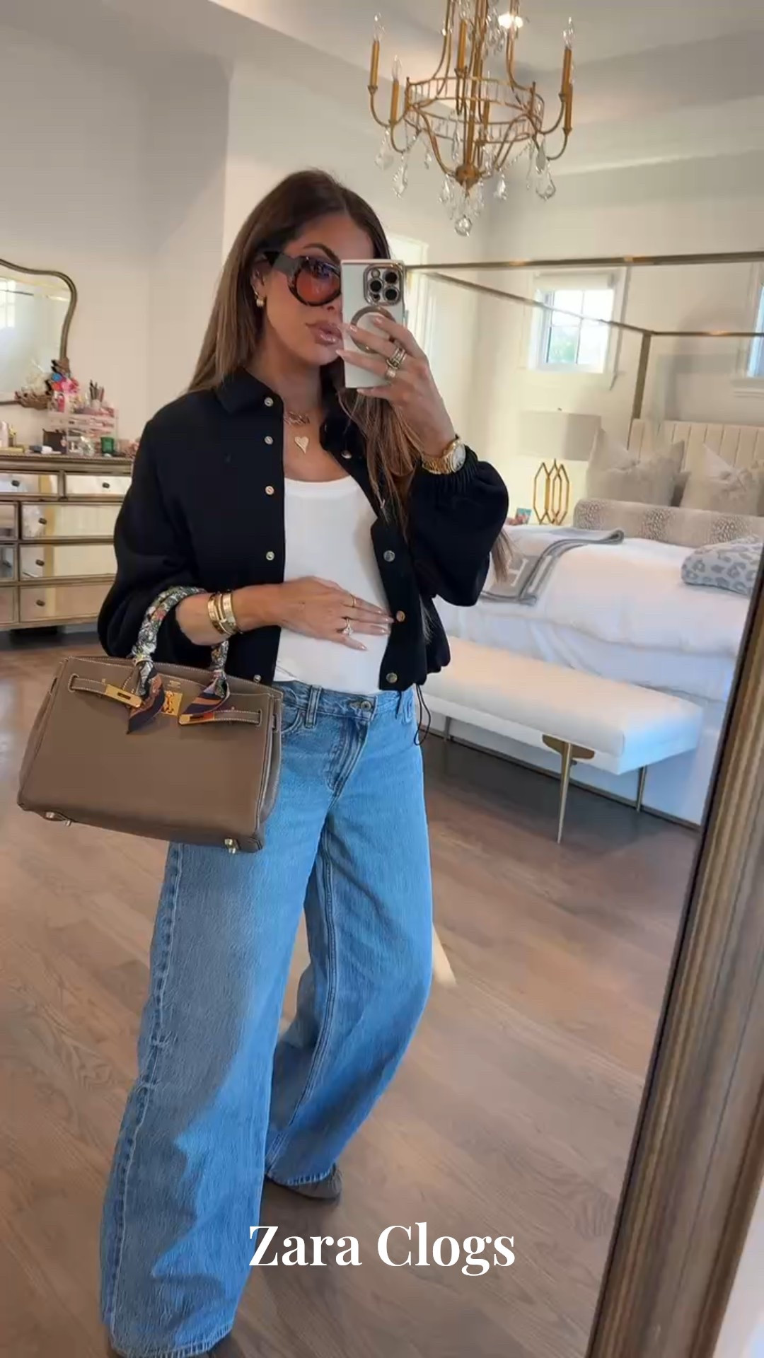 These are the Zara clogs that have fur inside! 
I’m wearing a size small in tops and size 28 in jeans! 

Zara finds, Zara fashion, Mules, Clogs, Hermes Lookalikes, Etoupe Birkin, Bomber Jacket, Jeans, Statement Coats, Gift Guide, Emily Ann Gemma 

#LTKGiftGuide #LTKSeasonal #LTKHoliday