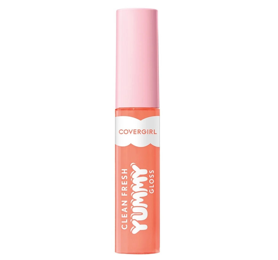 COVERGIRL Clean Fresh Yummy Lip Gloss, 250 Peach Out, 0.33 fl oz | Walmart (US)