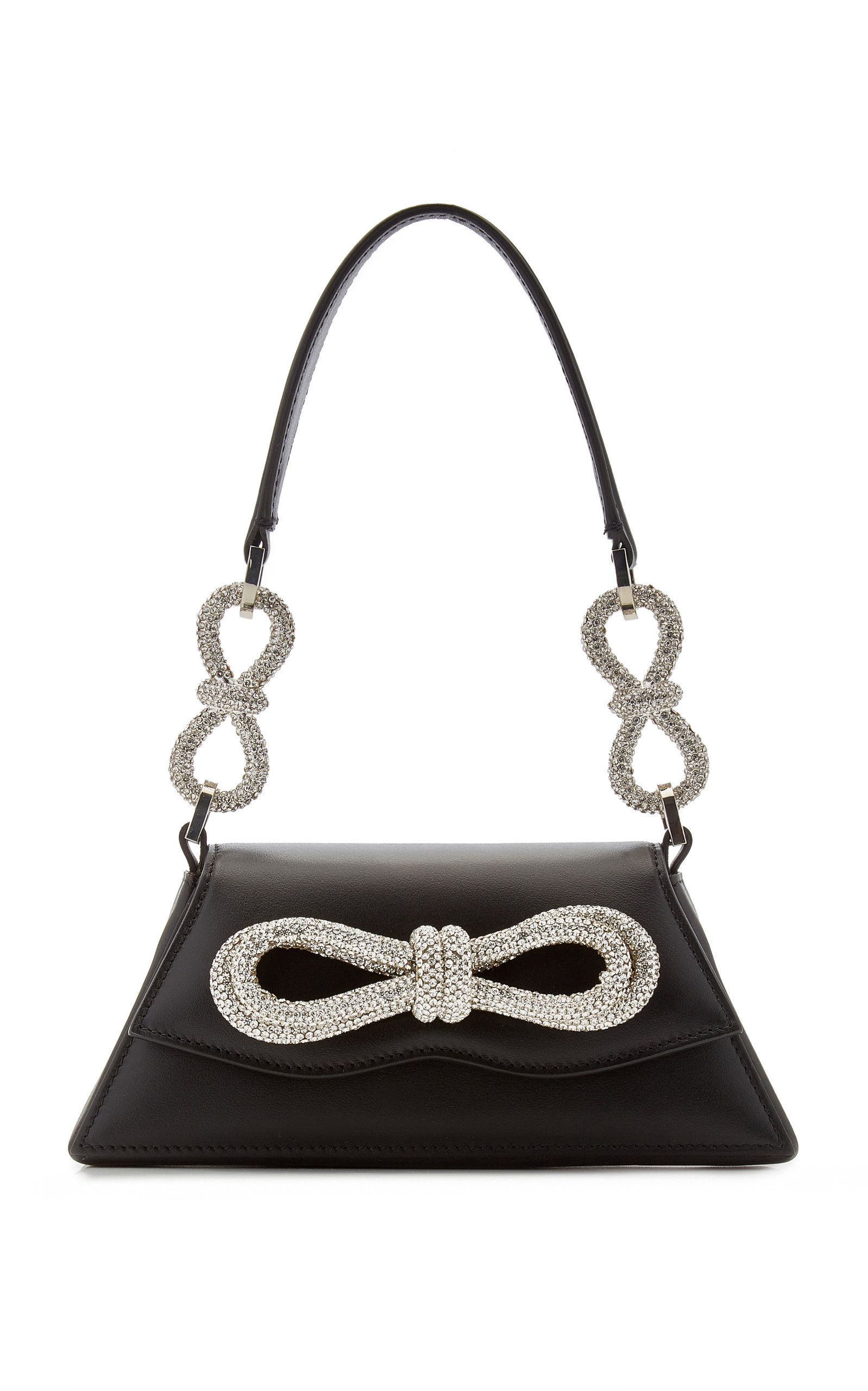Samantha Double-Bow Leather Shoulder Bag | Moda Operandi (Global)